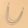 Hip Hop Metal Waist Chain With Multilayer Beads For Men And Women Summer Fashion