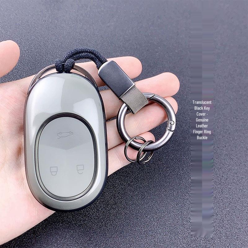 Transparente Smart Key Hülle für Nio ET7, ET5t, ES6, EC6, ES8 - Stilvolle Schutzschale für Damen & Herren