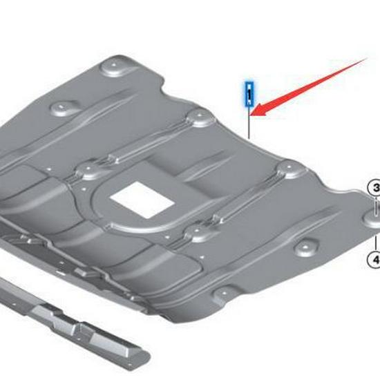 Engine Guard for BMW X5 G05/X7 G07