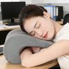 Ergonomisches Bürostuhl-Nackenstützkissen mit abnehmbarem Bezug Memory-Schaum-Kopfstützenaufsatz für Nickerchen am Schreibtisch