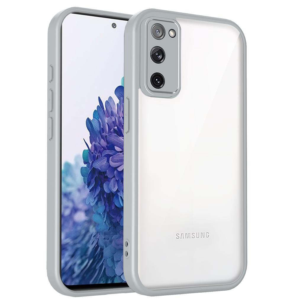 For Samsung Galaxy S20 FE S20FE Case Air Cushion Shockproof Silicone Bumper Clear Matte Back Cover Hard Case for Samsung S20 FE