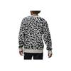 Jordan Flight Heritage Cardigan Sweater White/Black Men Streetwear DV7573-030