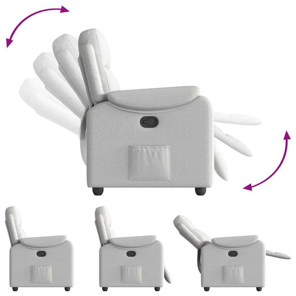 Relax Chair Cloud Grey Fabric