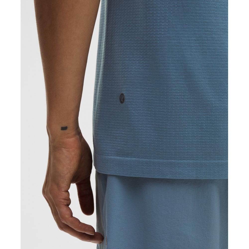 Lululemon Metal Vent Tech Short Sleeve Shirt Steel Blue Steel Blue