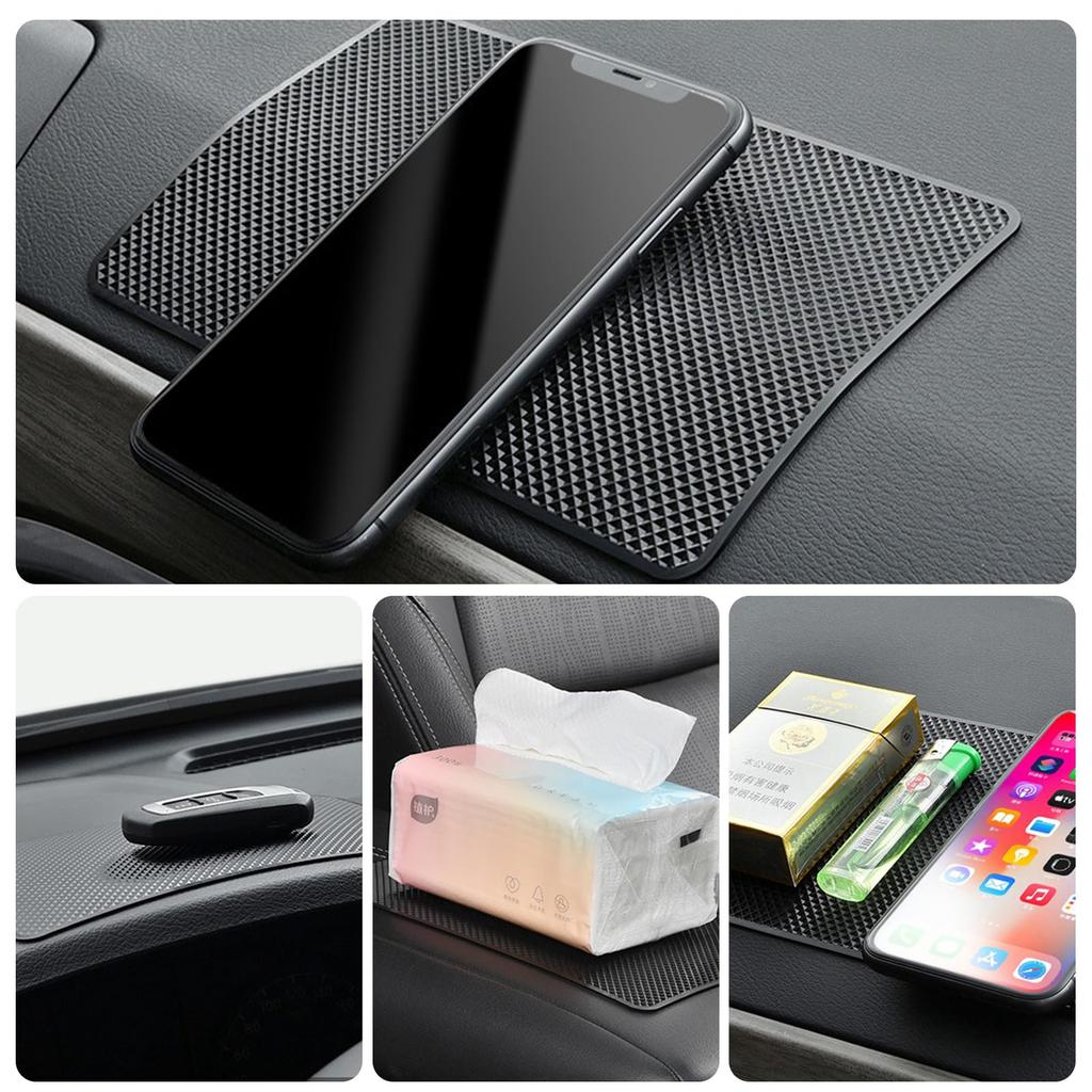 BLOOPIC Car Dashboard Anti-Slip Mat High Viscosity Silicone Sheet High Temperature Resistant Anti-Slip Washable