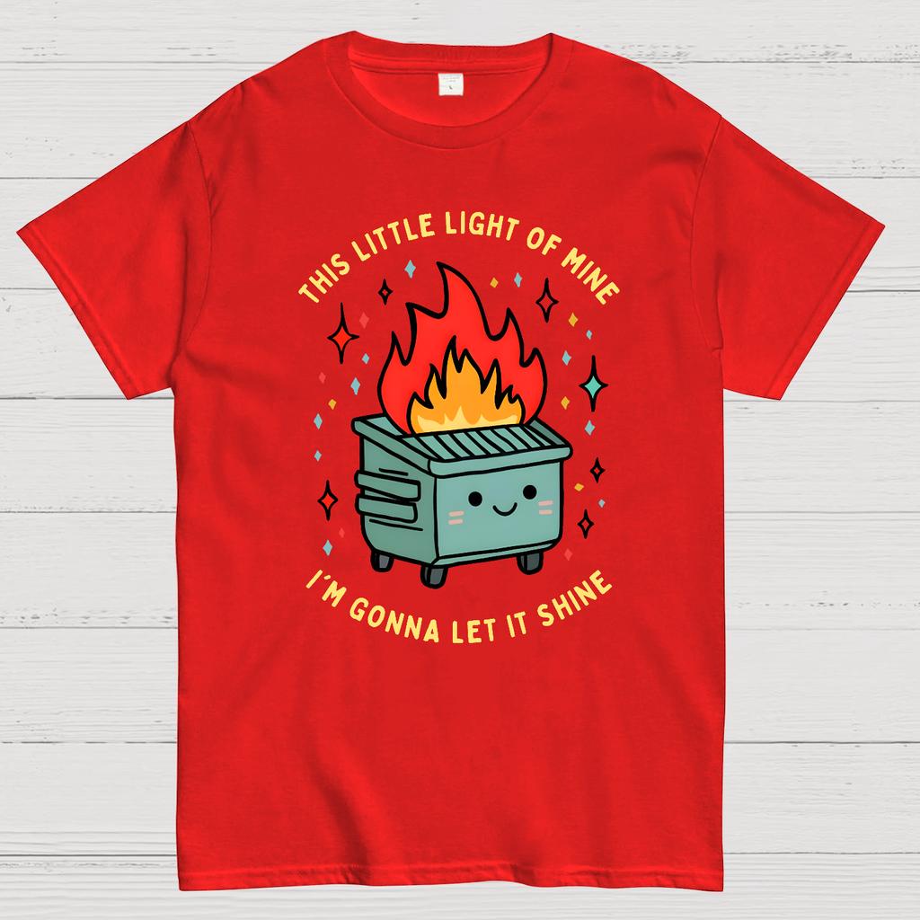 This Little Light of Mine I'm Gonna Let It Shine Cotton Summer Casual Cool Loose T-Shirt
