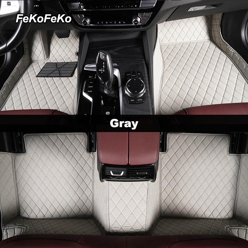 Custom Car Floor Mats For Skoda Octavia Auto Carpets Foot Coche Accessories