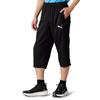 Calças de Treino PUMA Masculinas Ativas 3/4 Tecidas Corte Regular Crop Pants com Absorção de Suor Roupa Esportiva 588876 Preto Tamanho G