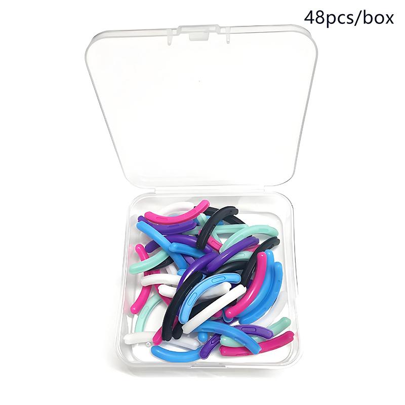 Eyelash Curler Refills Hypoallergenic Soft Rubber Pad For Universal Eyelash Curler With Storage Box Salon-Grade Anti-Slip Design