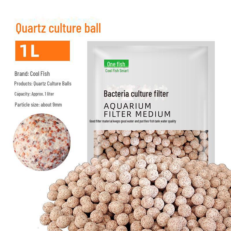 

Кварцевые нано-бактериальные шарики и керамические кольца: Фильтрующий материал для аквариума