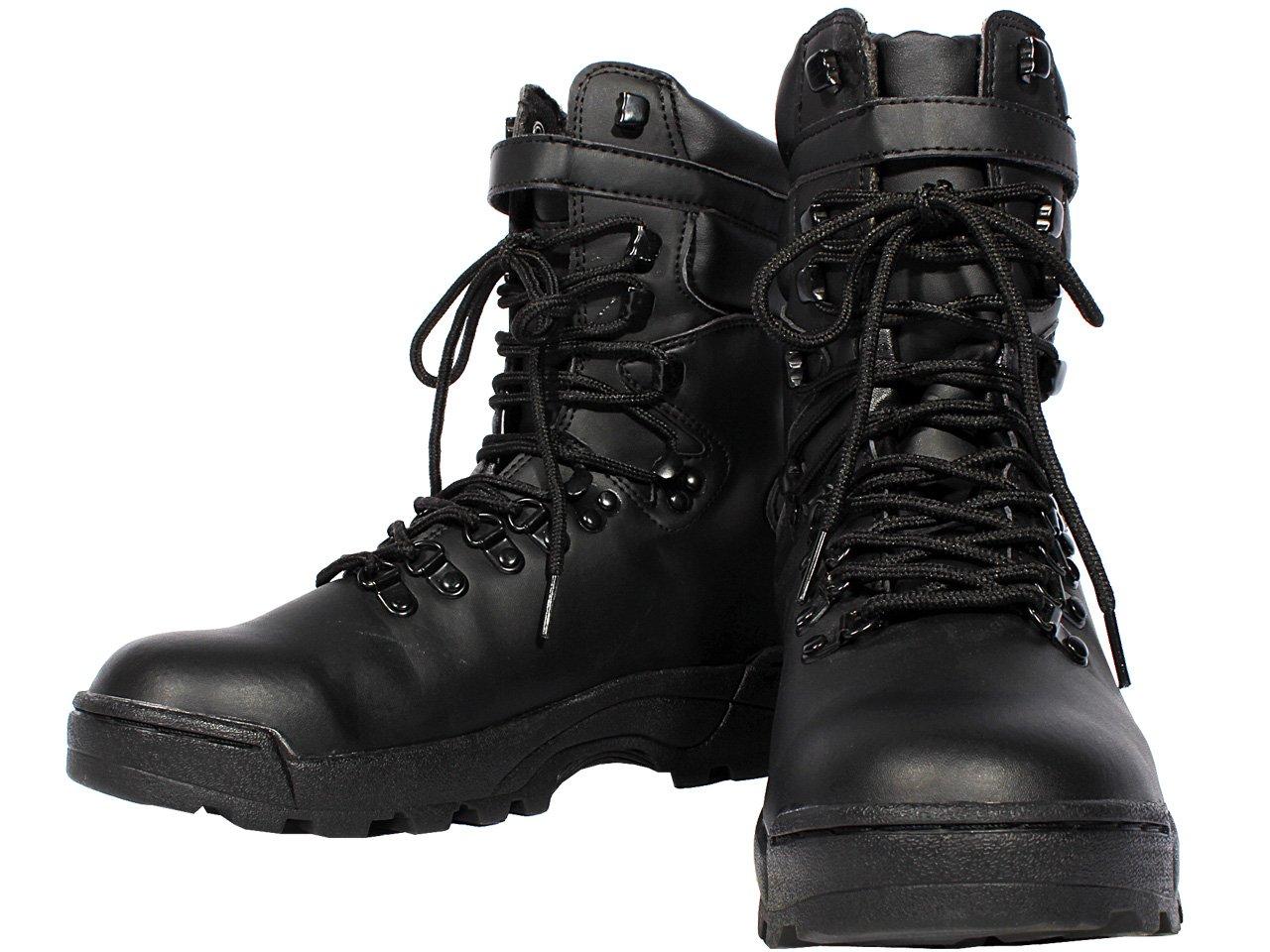

Eight 8 US Military Combat PU Tactical Military Size (eight) Boots, Leather, Boots, 10, Approx. 28.0cm чорний