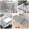 Enhanced Waterproof Kitchen Stove Wallpaper - Oil, Heat, and Moisture Resistant Self-Adhesive Sticker