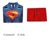 Superman: Legacy Clark Kent Cosplay Costume Jumpsuit Party Fancy Dress Bodysuit With Cloak
