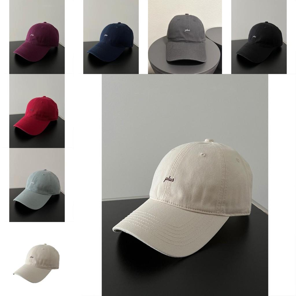 Simple Cap Baseball With Solid Color Design And Letter Embroidery For Daily