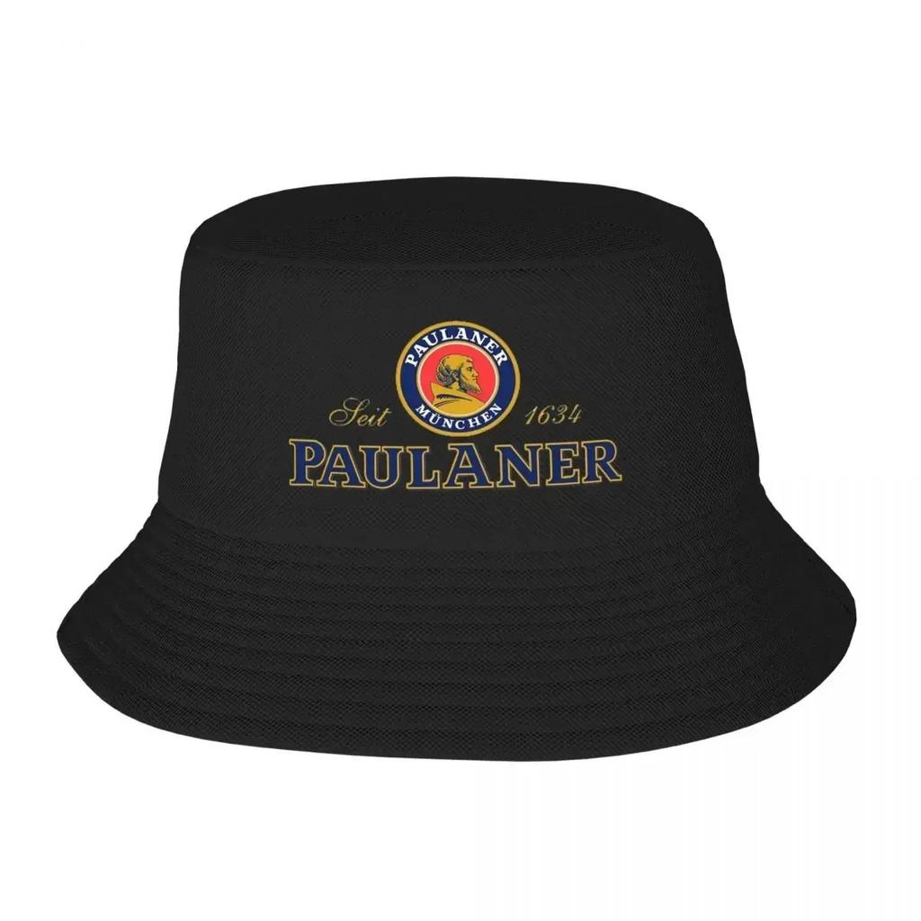 Paulaner Munchen Bucket Hat Panama For Unisex Women Bob Hats Hip Hop FisherUnisex Hats Summer Beach Fishing Unisex Caps