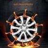 10Pcs Anti Skid Snow Chains Anti Slip Car Winter Tire Wheels Chains 2 3 Grooves for Winter Outdoor Snow Tire Emergency