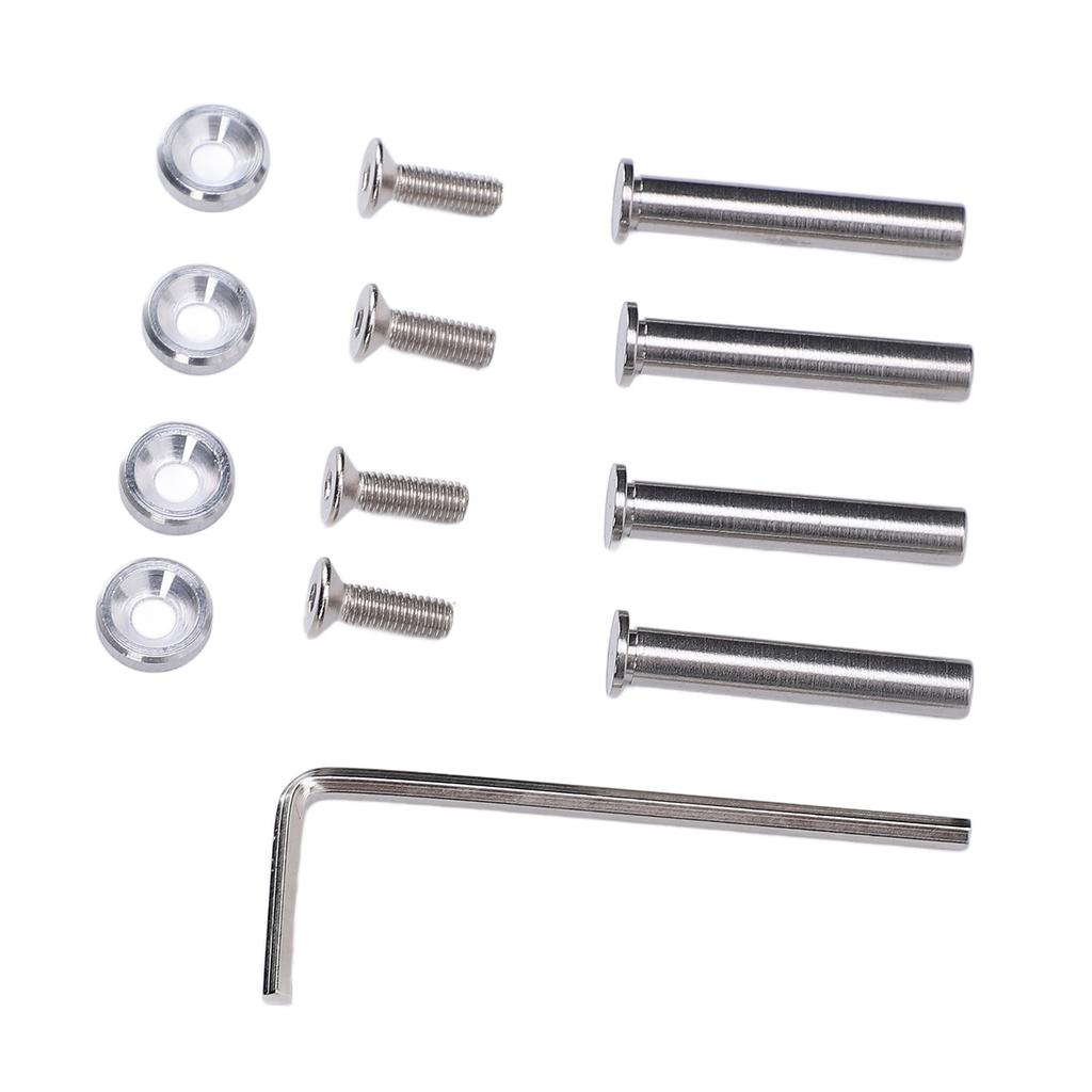 Computer Case Fan Screws Color Anodizing CPU Fan Screws Stainless Steel PC Cooling Fan Mount Screws