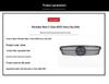 2000-2007 Mercedes-Benz C-Class W203 Star Style Grille Replacement