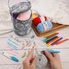 Crochet Needle Set Crochet Kit For Beginners Tool Needles Kits For Craft Bag Travel Sock Gloves Beginners Knitting Accessories