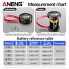 ANENG BT138 Battery Power Bank Detector Tool Tester Portable C D AA AAA Button Cell Lithium Test Display Battery Tester