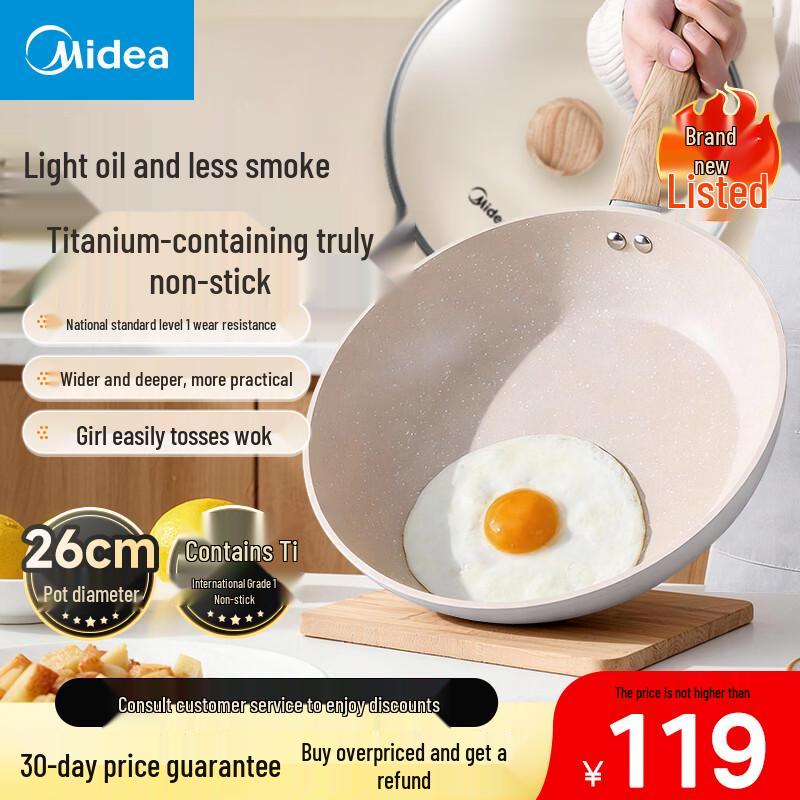 Midea Titanium Non-stick Frying Pan