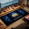 SSC Napoli Custom Name Large Size Mouse Pad Large Gaming Table Cushion Non-slip Laptop Tablet Big Mousepad XXL Mat Mini PC Playmat With Lock Edge