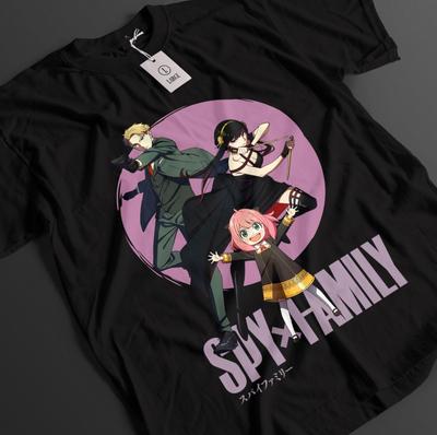 Spy X Family Shirt Anya Tshirt Loid Forger T-Shirt Yor Tee Bond Sylvia Anime Top