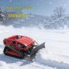 Remote-Control Gasoline Lawn Mower and Snow Blower Combo for Parks - HIGHTOP