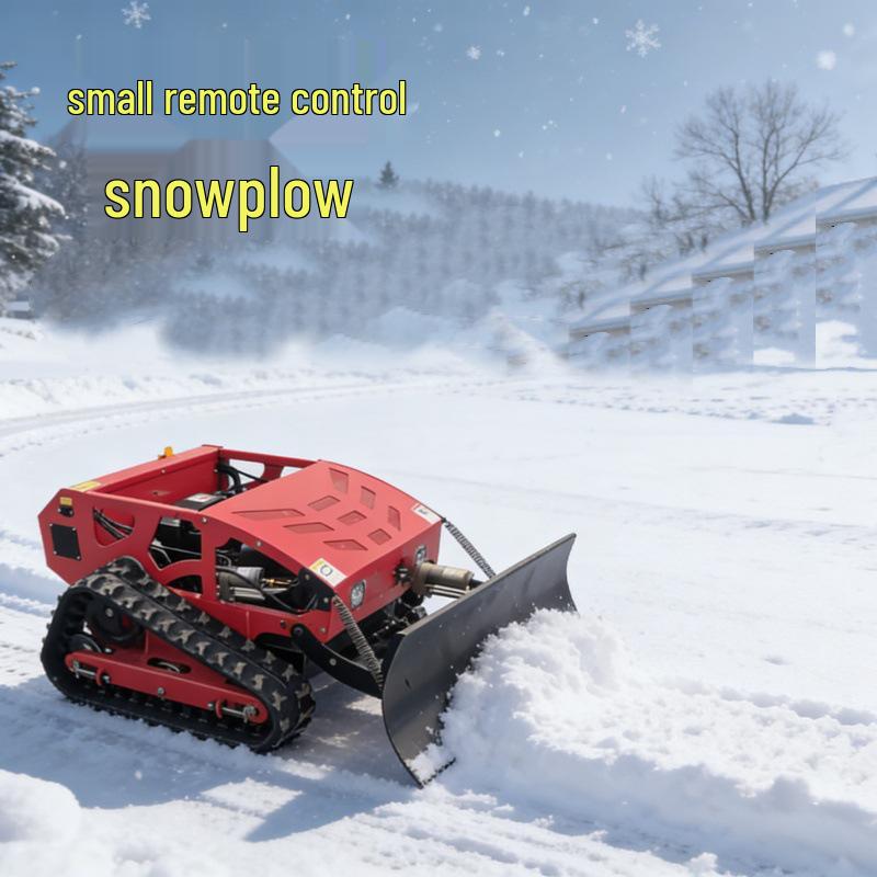 Remote-Control Gasoline Lawn Mower and Snow Blower Combo for Parks - HIGHTOP