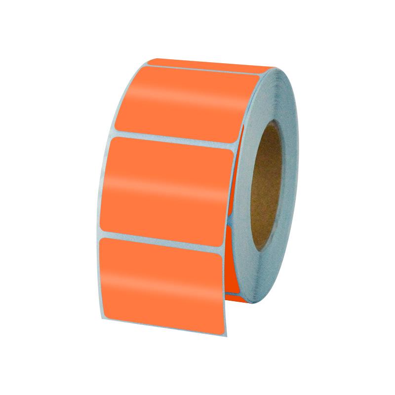 Hârtie termică etichetă multicoloră: Etichete rezistente la apă și ulei pentru imprimare coduri de bare - Roșu, Galben, Albastru, Verde, Cian, Violet, Portocaliu, Roz.