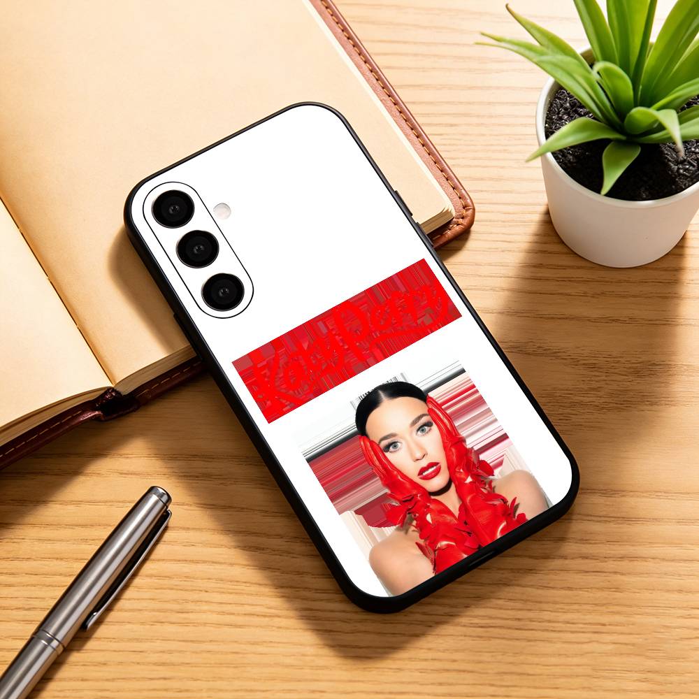 K-Katy Perry Singer Phone Case For Samsung Galaxy A73,A72,A71,A70,A53,A52,A51,Others Soft Black Cover