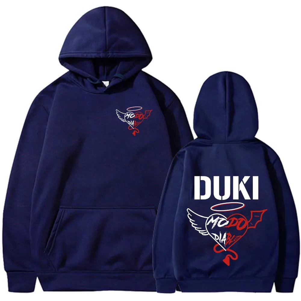 

Autumn/Winter Sudaderas Con Capucha De Rapero Duki Modo Dlablo Band Merch Printed Hoodie Keep Warm Y2k XXXL