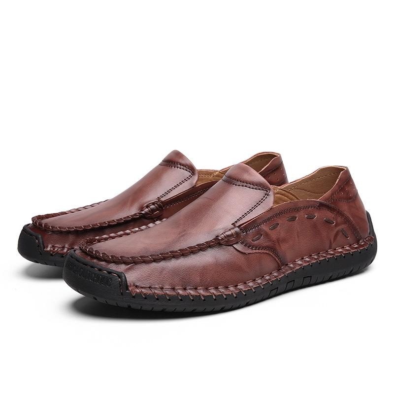 Fashion Men Loafers 2024 Breathable Male Casual Shoes Lightweight Comfortable Doug Shoes Soft Fashion Slip-on Male Driving Footwear