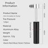 Lightweight Mini Bike Pump Aluminum Zinc Zinc Alloy Bike Air Pump Tire Inflator Bicycle Pump  Football