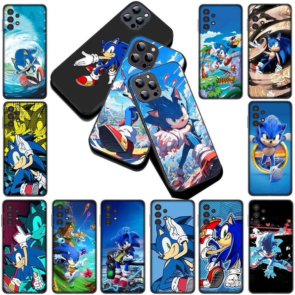 Phone Cover for Motorola Moto G22 G23 G32 G53 G60 G72 G64 G20 G8 G9 Plus Power E13 E20 E32 Soft Case Hedgehog S-Sonics-Poster