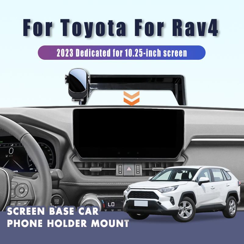Podstawa ekranu Uchwyt samochodowy na telefon Do Toyota Rav4 Rav 4 Stojak na konsolę środkową Akcesoria GPS Pokrowce Części samochodowe Produkty
