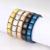 Edelstahl Armband Anhänger Klassische Italienische Kettenglieder für Männer Frauen Armband Bangle Schmuck Geschenke Pulseras De Mujer