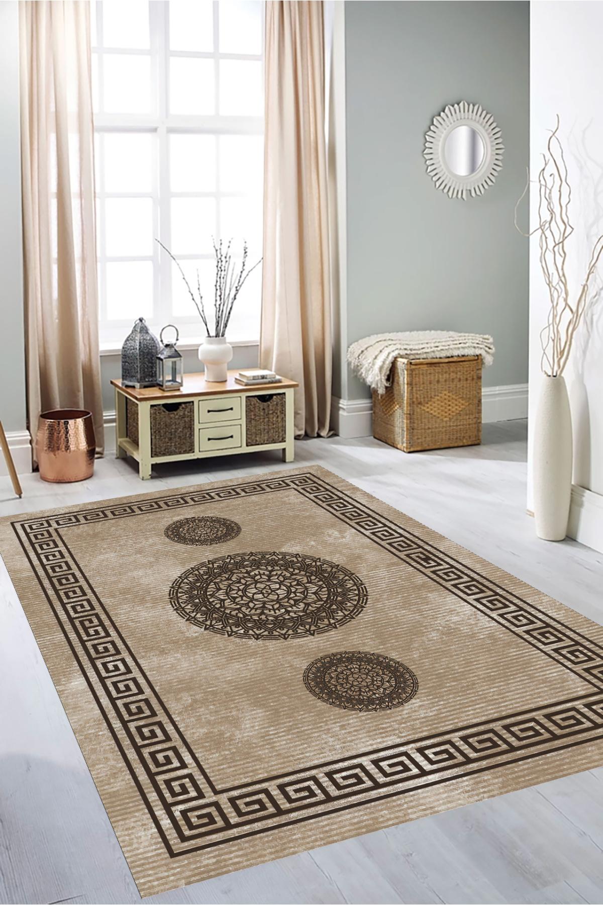 

MD-LİFE HOME Декоративный ковер на нескользящей основе с цифровой печатью MD5249