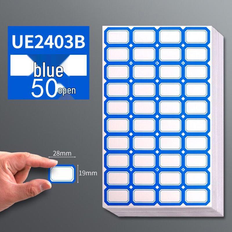 Roztomilé vodotěsné samolepicí poznámkové samolepky - Malé ručně psané štítky