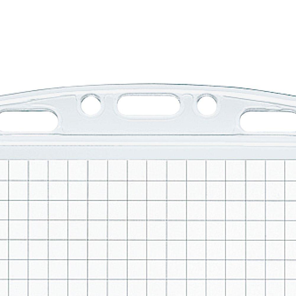 KOKUYO Namensschildhülle IDOPLUS für Visitenkarten Ausweise extra groß mit Reißverschluss 10 Stück NAFF-C188-10