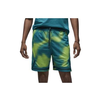 Dri-Fit Sport Logo Embroidered Letter Print Tie-Dye Breathable Drawstring Shorts Men Bottoms Teal FB7576-336