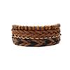 Retro Ethnic Style Woven Cowhide Bracelet DIY Set for Men