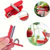 4pcs Thumb Finger Gardening Scissors - Ergonomic Design Green Plant Trimming Suitable for Precise Trimming of Vegetables, Bonsai, and Home Gardening