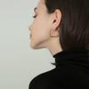 Elegant French Style Earrings Women Chic Geometric Studs Unique Statement Ear Accessories