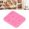 2pcs Food Grade Silicone Cake Mold Non-Stick Silicone Chocolate Mold  For Candy Craft