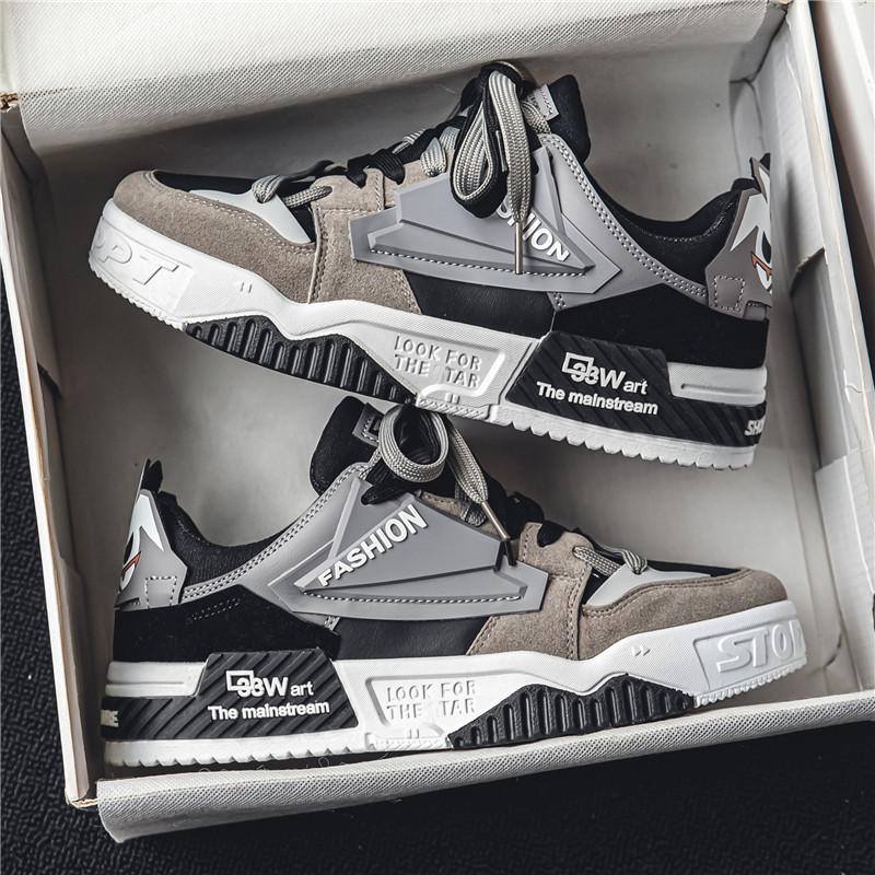 

Модная мужская обувь, зимняя ретро-обувь и универсальная повседневная обувь для сноубординга, нишевый дизайн, студенческий спорт, толстая подошва, повышенная моральная подготовка. 39