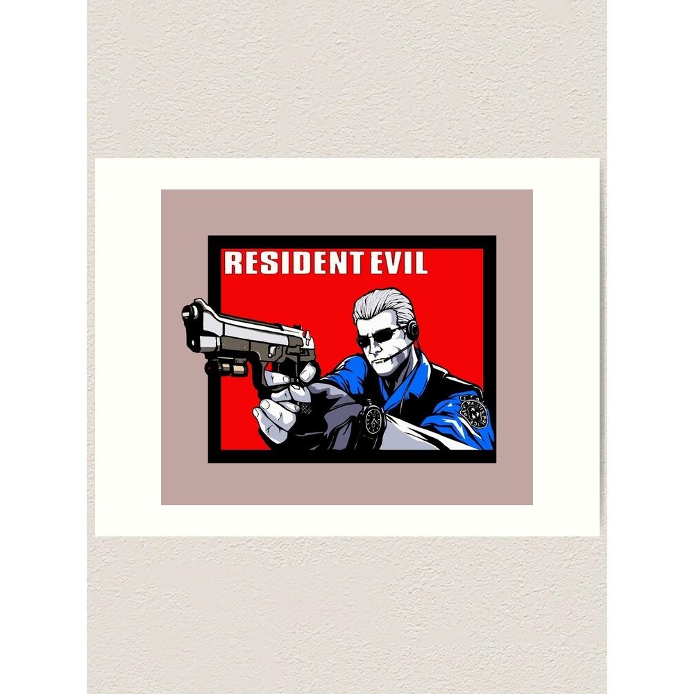 Resident Evil Tapestry Wesker Samurai Edge 75x100