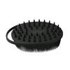 Silicone Double-Sided Bath & Scalp Brush with Lanyard for Baby & Adult Sensory Cleaning