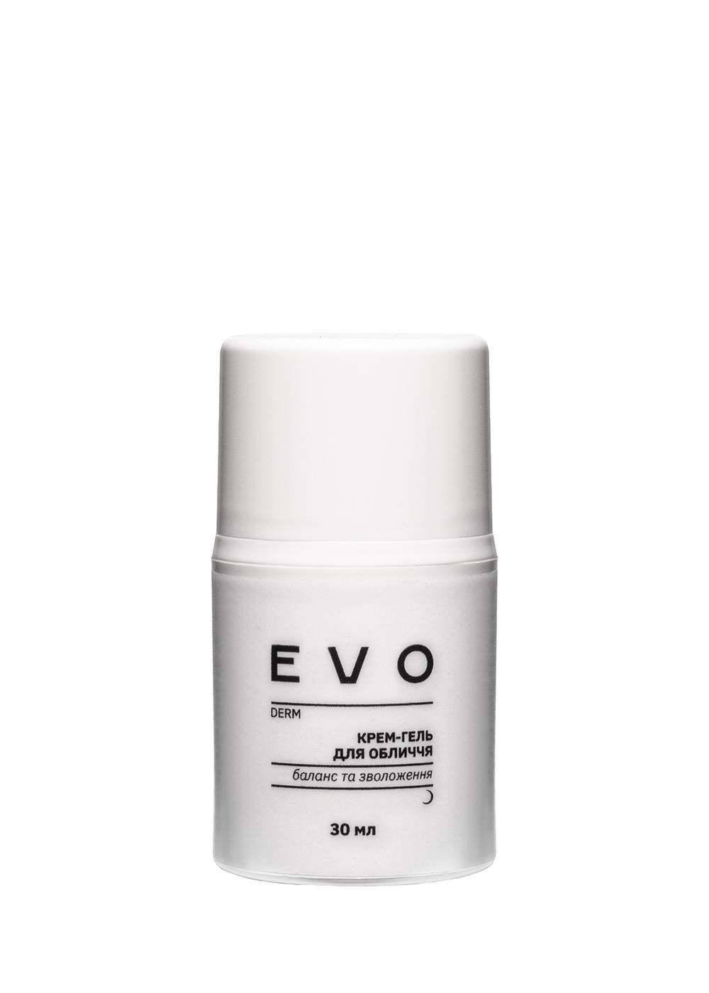 

Крем-гель для обличчя Баланс та зволоження EVO derm 30 мл