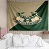 1PC Bucks Team Logo Artwork Quick-Dry Tapestry, Unique Design Tapestry, Suitable for Bedroom,Livingroom, Playroom,Heartwarming Holiday Gifts